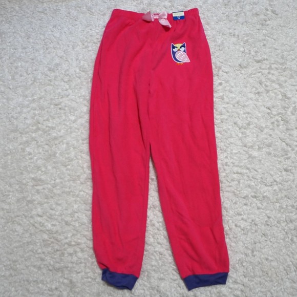 NEW! St. Eve Girls Pink Fleece Pajama Pants Girls Size 14 - Picture 1 of 5